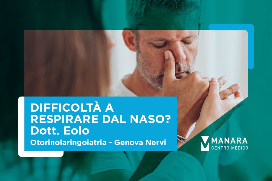 Naso sempre chiuso? Potrebbe non essere solo un raffreddore: visita ORL a Nervi